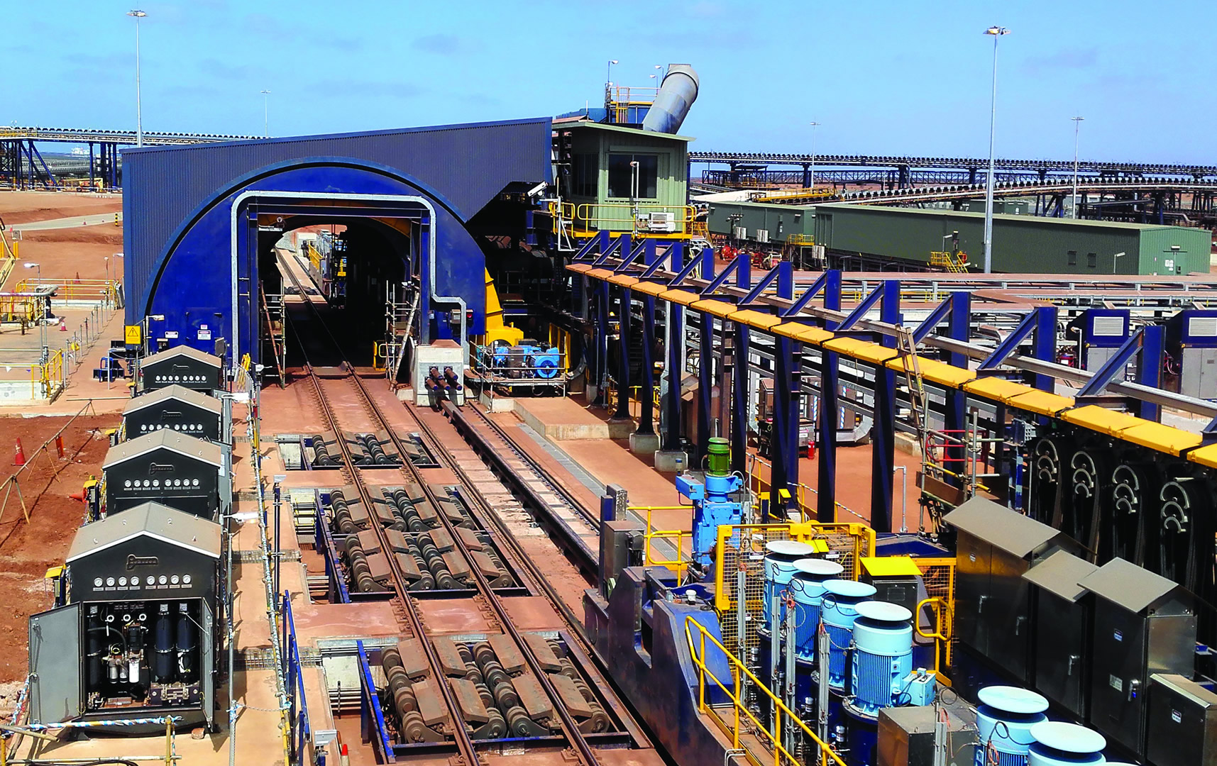 双车翻车机(出口澳大利亚)